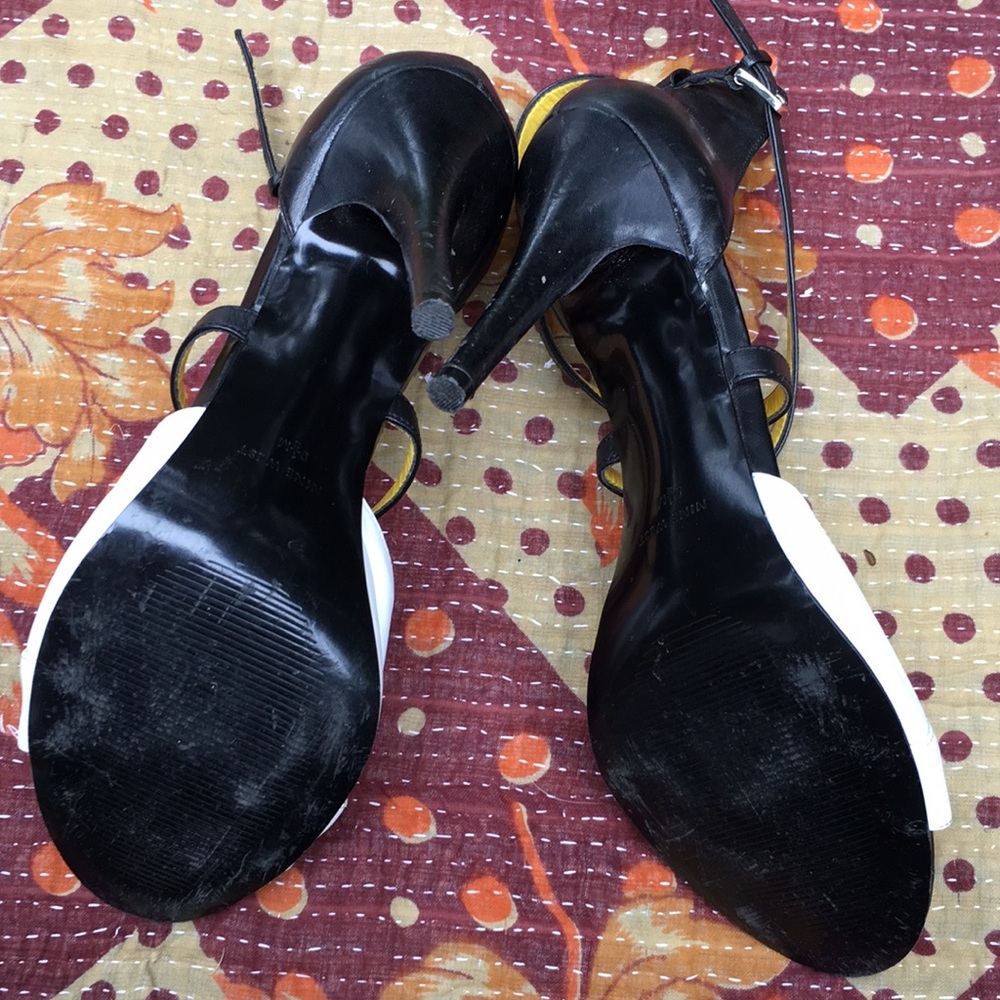 Nine West heels, with straps, size 9.5. - Picture 9 of 10